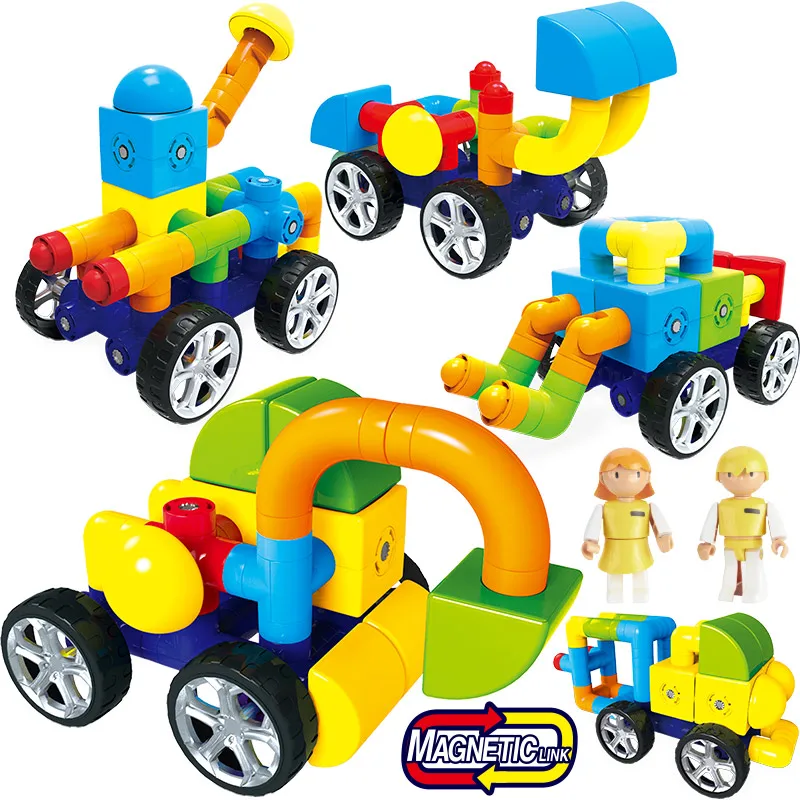 42PCS Magnet Designer Toys For Kids Magnetic Pipe Building Block Vehicle Children DIY Educational Construction Enlighten Toys
42PCS Magnet Designer Toys For Kids Magnetic Pipe Building Block Vehicle Children DIY Educational Construction Enlighten Toys