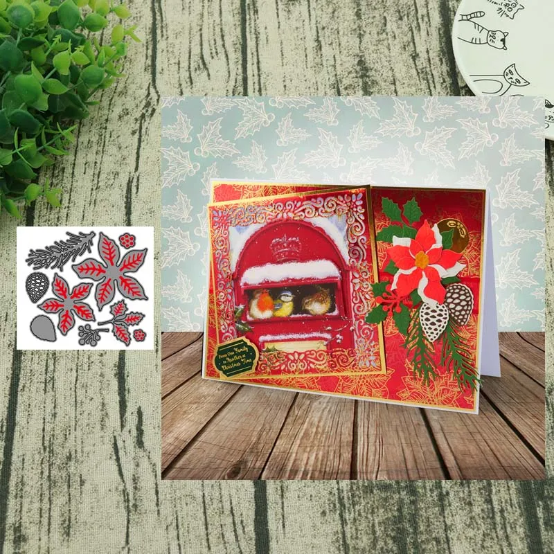 Pine cones and leaves metal cutting dies cut die mold Christmas tree background Scrapbook paper craft blade punch stencils die
Pine cones and leaves metal cutting dies cut die mold Christmas tree background Scrapbook paper craft blade punch stencils die