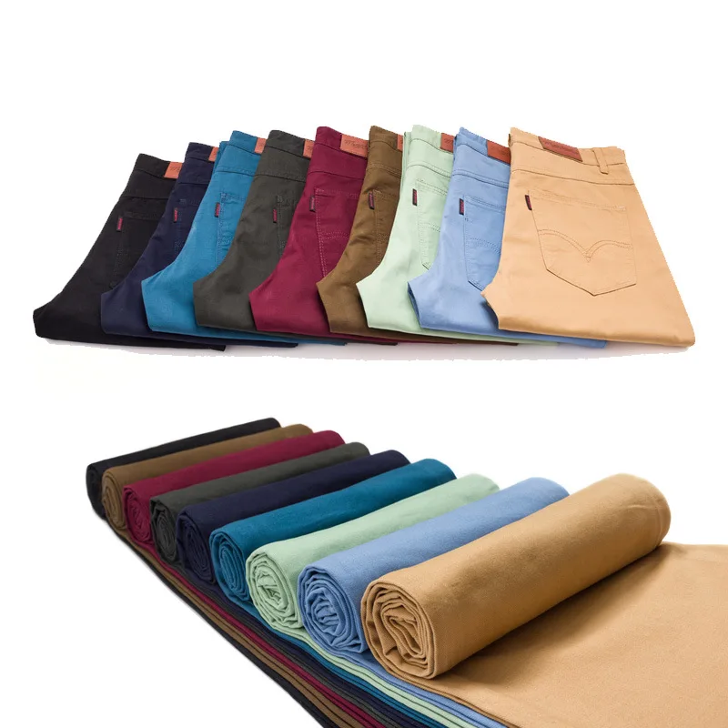 2018 Spring Winter New Casual Pants Men Cotton Slim Fit Chinos Fashion Trousers Male Brand Clothing Plus Size
2018 Spring Winter New Casual Pants Men Cotton Slim Fit Chinos Fashion Trousers Male Brand Clothing Plus Size