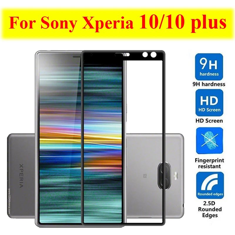 Protective glass on for Sony Xperia 10 plus screen protector 9H 10plus tempered glas full cover protection sheet film 2.5D
Protective glass on for Sony Xperia 10 plus screen protector 9H 10plus tempered glas full cover protection sheet film 2.5D