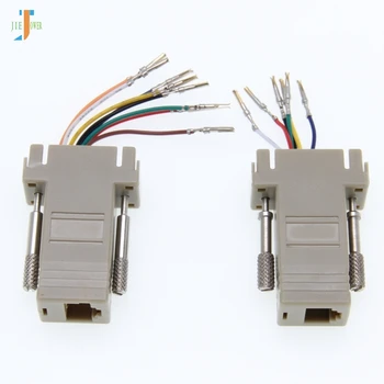 DB9 Female To RJ12 RJ45 Female DB9 To RJ45 DB9 To RJ12 Adapter for Computer Connection of 9-pin Serial Equipment 1000pcs/lot
DB9 Female To RJ12 RJ45 Female DB9 To RJ45 DB9 To RJ12 Adapter for Computer Connection of 9-pin Serial Equipment 1000pcs/lot