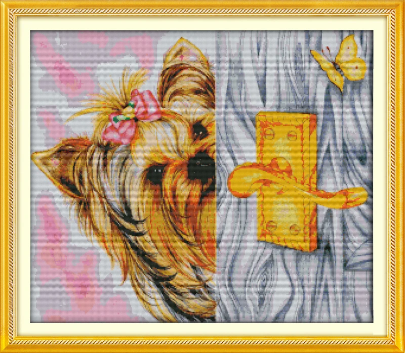 Chinese Cross Stitch 11CT 14CT Printed Cross Stitch Animal Pattern Embroidery Handmade Embroidery Set Manual Needlework
Chinese Cross Stitch 11CT 14CT Printed Cross Stitch Animal Pattern Embroidery Handmade Embroidery Set Manual Needlework