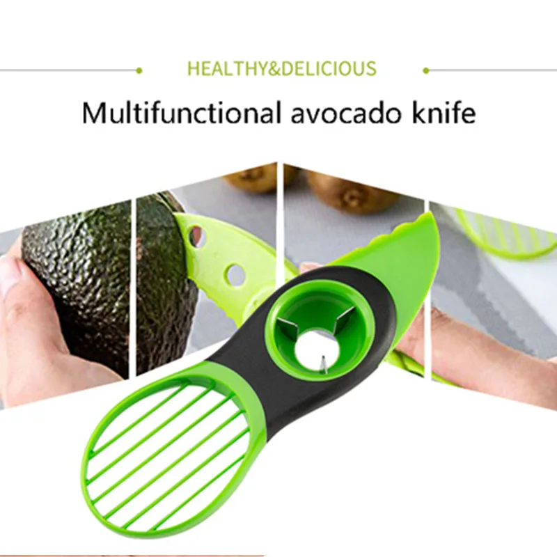 Creative Avocado Melon Scoops Multifunctional Fruit Tools Avocado Peeler Kitchen Practical Convenient Gadget
Creative Avocado Melon Scoops Multifunctional Fruit Tools Avocado Peeler Kitchen Practical Convenient Gadget