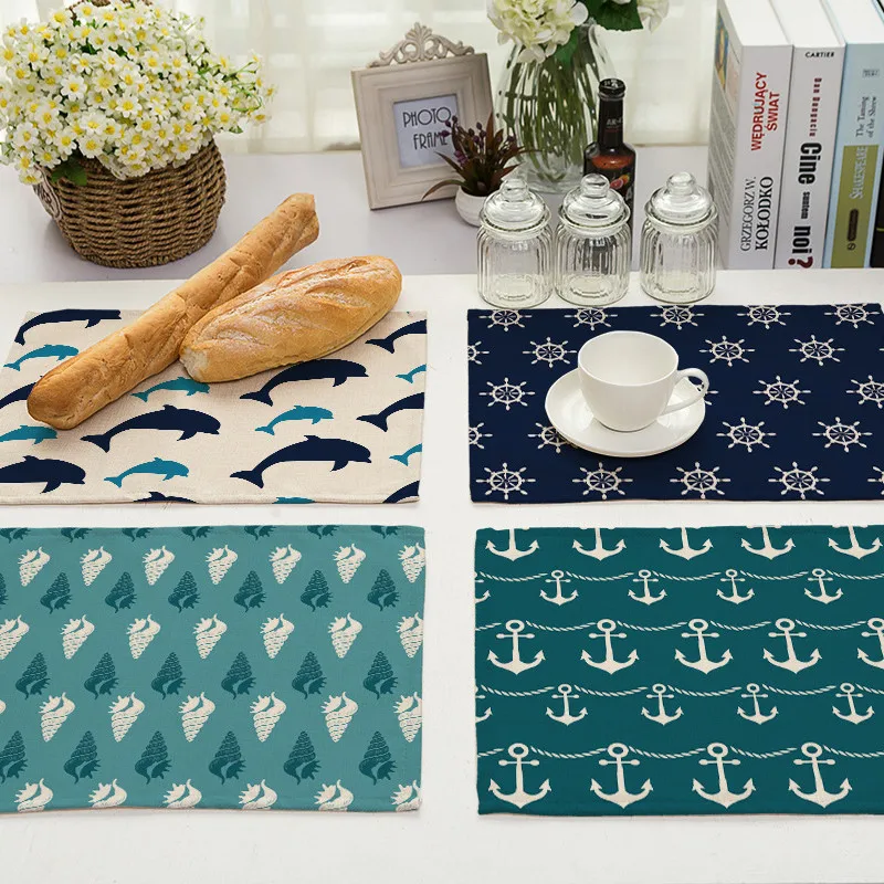 1Pcs Mediterranean Style Kitchen Placemat Dining Table Mat Drink Coaster Cotton Linen Pad Dish Cup Mat 42*32cm Home Decor MS0002
1Pcs Mediterranean Style Kitchen Placemat Dining Table Mat Drink Coaster Cotton Linen Pad Dish Cup Mat 42*32cm Home Decor MS0002