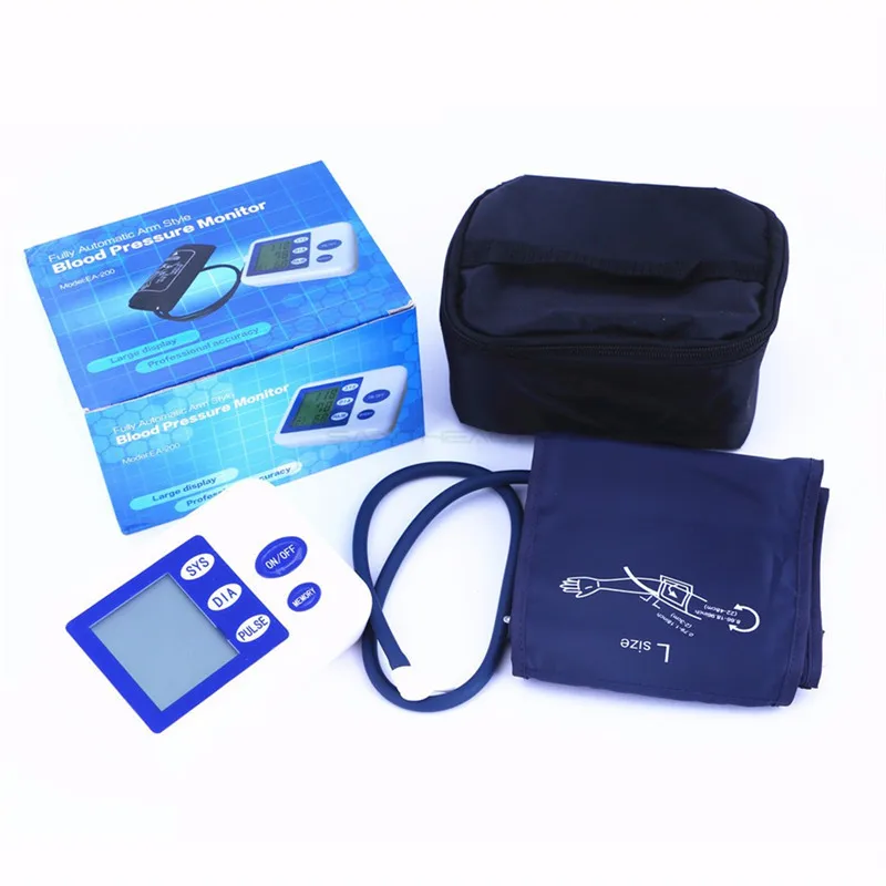 1 Set Health Care Digital Automatic Upper Arm Blood Pressure Monitor With Adaptor Monitors Sphygmomanometer Mete Household
1 Set Health Care Digital Automatic Upper Arm Blood Pressure Monitor With Adaptor Monitors Sphygmomanometer Mete Household