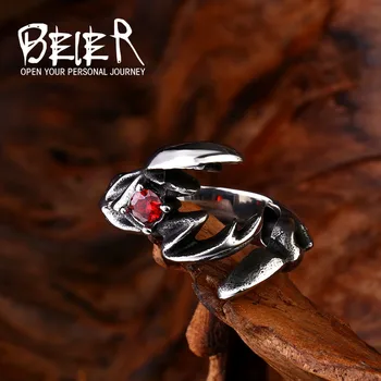 Beier new store 316L Stainless Steel ring high quality punk dragon claw ring for men fashion jewelry BR8-289 US size
Beier new store 316L Stainless Steel ring high quality punk dragon claw ring for men fashion jewelry BR8-289 US size