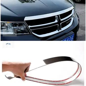 Accessories Stainless Steel Front Gill Engine Lid cover Trim 1 Pcs For Dodge Journey JCUV Fiat Freemont 2012 - 2017
Accessories Stainless Steel Front Gill Engine Lid cover Trim 1 Pcs For Dodge Journey JCUV Fiat Freemont 2012 - 2017