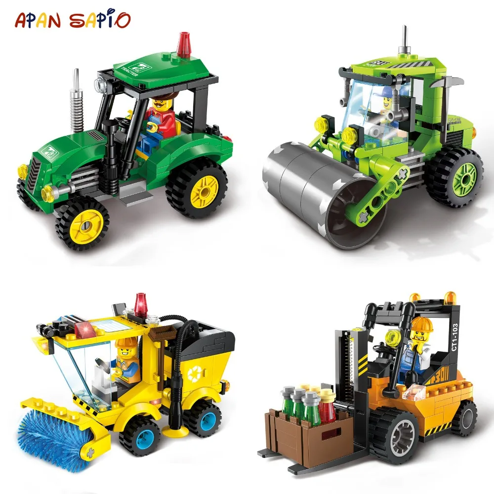 City Car Building Blocks Figures Bricks Engineering Excavator Bulldozer Vehicle Toys For Children Gifts Compatible With Legoe
City Car Building Blocks Figures Bricks Engineering Excavator Bulldozer Vehicle Toys For Children Gifts Compatible With Legoe