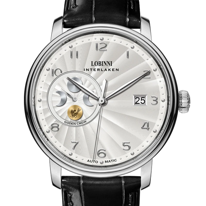 Top Luxury Brand LOBINNI Watch Men Japan MIYOTA Automatic Mechanical Movement Men's Watches Sapphire reloj hombre L12030-1
Top Luxury Brand LOBINNI Watch Men Japan MIYOTA Automatic Mechanical Movement Men's Watches Sapphire reloj hombre L12030-1