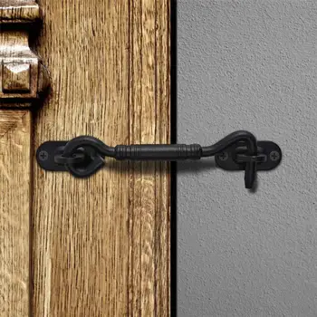 Black Carbon Steel Sliding Wood Latch Gate Lock Privacy Lock For Sliding Barn Door, Pocket Doors Garage And Shed Wood Gates
Black Carbon Steel Sliding Wood Latch Gate Lock Privacy Lock For Sliding Barn Door, Pocket Doors Garage And Shed Wood Gates