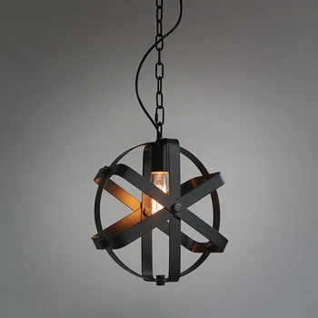 Loft Retro Industrial Iron Vintage Chandelier Lighting Fixture Single-head E27 Bulb American Restaurant Bar Hanging Lamp PL535
Loft Retro Industrial Iron Vintage Chandelier Lighting Fixture Single-head E27 Bulb American Restaurant Bar Hanging Lamp PL535