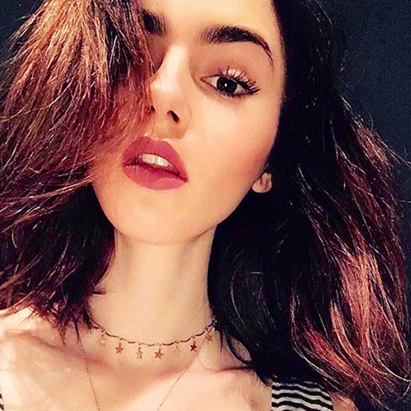 x70 Fashion Jewelry Gold Color Star Pendant Necklaces High Quality Metal Choker Necklaces For Women Sexy Clavicle Necklace Gift
x70 Fashion Jewelry Gold Color Star Pendant Necklaces High Quality Metal Choker Necklaces For Women Sexy Clavicle Necklace Gift