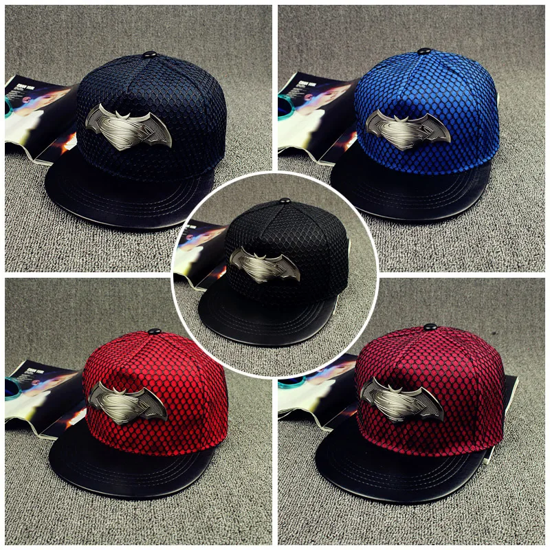 2016 Fashion Summer Brand Batman Superman Baseball Cap Hat For Men Women Casual Bone Hip Hop Snapback Caps Sun Hats
2016 Fashion Summer Brand Batman Superman Baseball Cap Hat For Men Women Casual Bone Hip Hop Snapback Caps Sun Hats
