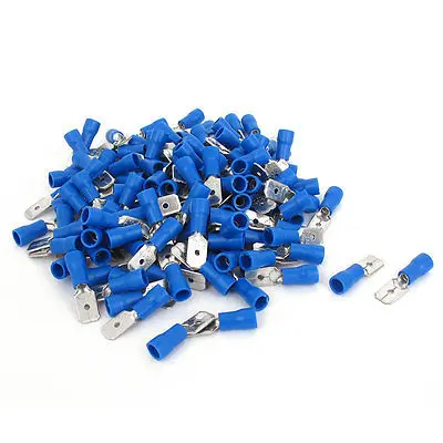 300 шт. MDD2-250 22-16 AWG Электрический кабель плоский изолированный терминал синий
300 шт. MDD2-250 22-16 AWG Электрический кабель плоский изолированный терминал синий
