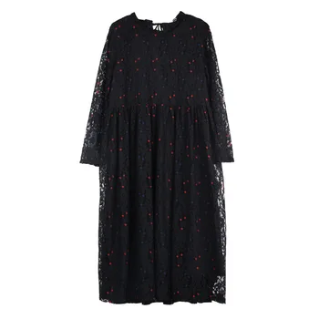 Plus Size Women Dress 2019 Spring Autumn New Short Sleeve Lace Mesh Midi Dres Vestidos Elegant Casual Ladies Solid Color Q58
Plus Size Women Dress 2019 Spring Autumn New Short Sleeve Lace Mesh Midi Dres Vestidos Elegant Casual Ladies Solid Color Q58