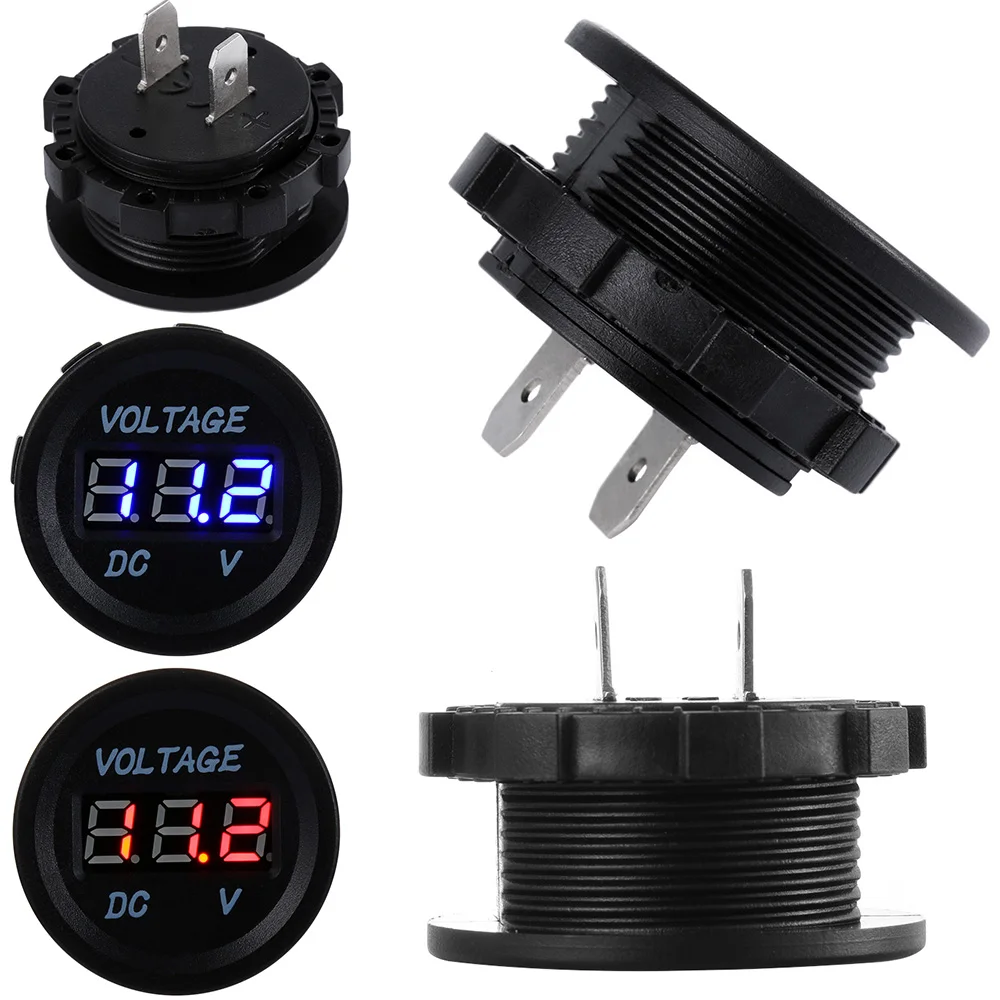 DC 12V-24V Car Marine LED Digital Display Metro Voltmeter Auto Car Motorcycle oltage Meter Battery Gauge Socket Waterproof
DC 12V-24V Car Marine LED Digital Display Metro Voltmeter Auto Car Motorcycle oltage Meter Battery Gauge Socket Waterproof