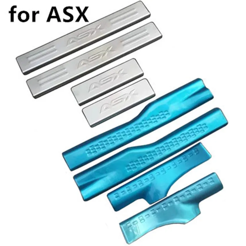 Stainless Steel Internal external Scuff Plate/Door Sill Door Sill scuff plate door sill for Mitsubishi ASX 2013-2018 Car styling
Stainless Steel Internal external Scuff Plate/Door Sill Door Sill scuff plate door sill for Mitsubishi ASX 2013-2018 Car styling