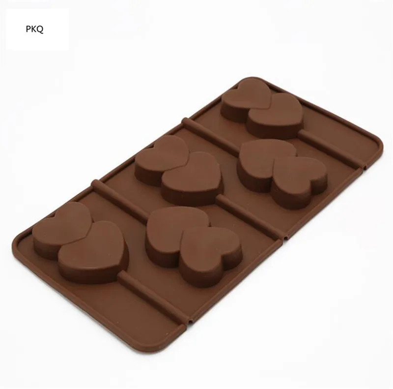 20*11*1.2cm Love Heart Shape Silicone Lollipop Mold Sticks Silicone Form Molds For Chocolate Cake Decoration Candy Mold
20*11*1.2cm Love Heart Shape Silicone Lollipop Mold Sticks Silicone Form Molds For Chocolate Cake Decoration Candy Mold