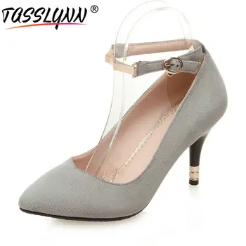 TASSLYNN 2019 Woman Pumps Pointed Toe Thin High Heels Women's Shoes Pumps Flock Elegant Spring Shoes for Women Size 34-42
TASSLYNN 2019 Woman Pumps Pointed Toe Thin High Heels Women's Shoes Pumps Flock Elegant Spring Shoes for Women Size 34-42