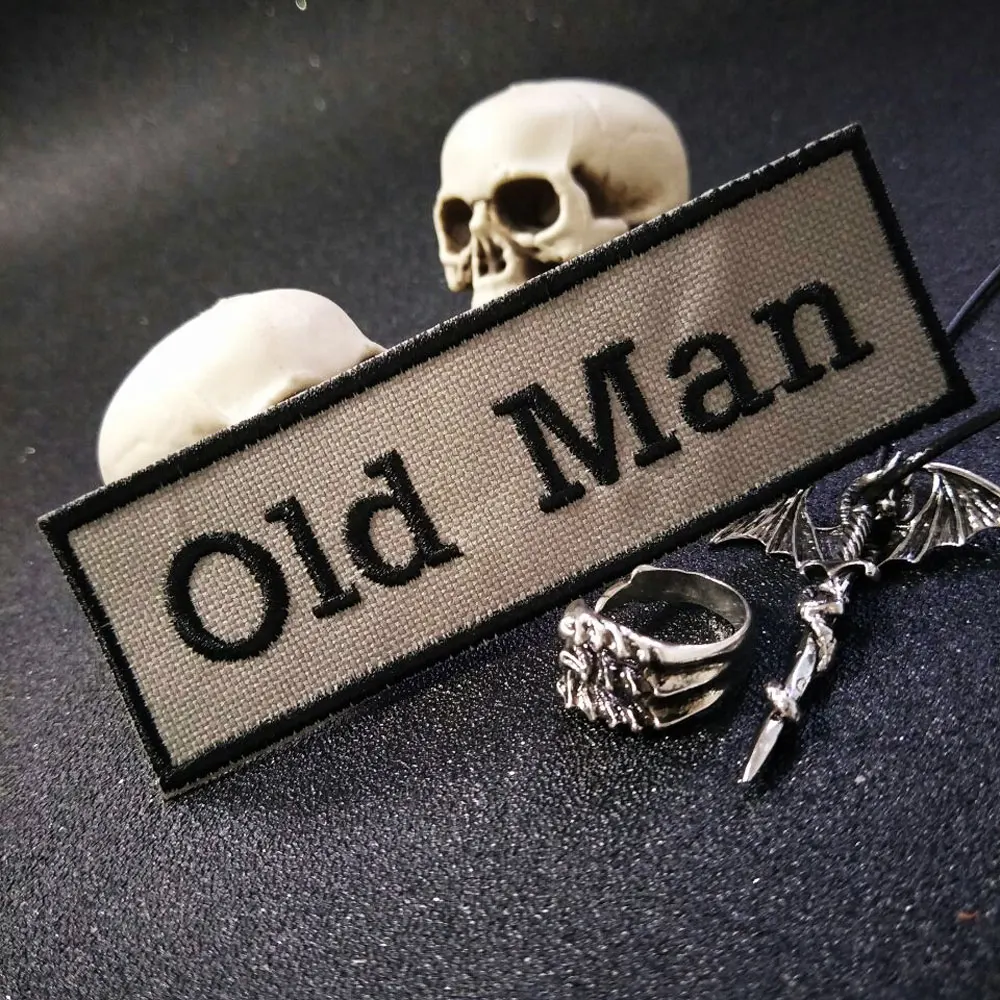 old man Patch Iron On Patch Embroidered Applique Sewing Label punk biker Patches Clothes Stickers Apparel Accessories Badge
old man Patch Iron On Patch Embroidered Applique Sewing Label punk biker Patches Clothes Stickers Apparel Accessories Badge