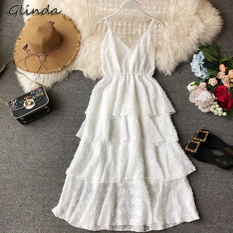 Summer female Long Dress slim V-neck Backless Cascading Ruffle Midi Dress Elegant Sexy Evening party Dresses women Vestidos
Summer female Long Dress slim V-neck Backless Cascading Ruffle Midi Dress Elegant Sexy Evening party Dresses women Vestidos