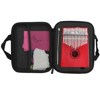 17 Key Red Kalimba Finger Piano Single Board Mahogany Thumb Piano Mbira Keyboard Musical Instrument with Complete Accessories
17 Key Red Kalimba Finger Piano Single Board Mahogany Thumb Piano Mbira Keyboard Musical Instrument with Complete Accessories