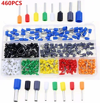 460pcs/lot 6-different Crimp Terminal tube pre insulating terminal Bootlace Ferrules kit set Wire Copper Crimp
460pcs/lot 6-different Crimp Terminal tube pre insulating terminal Bootlace Ferrules kit set Wire Copper Crimp