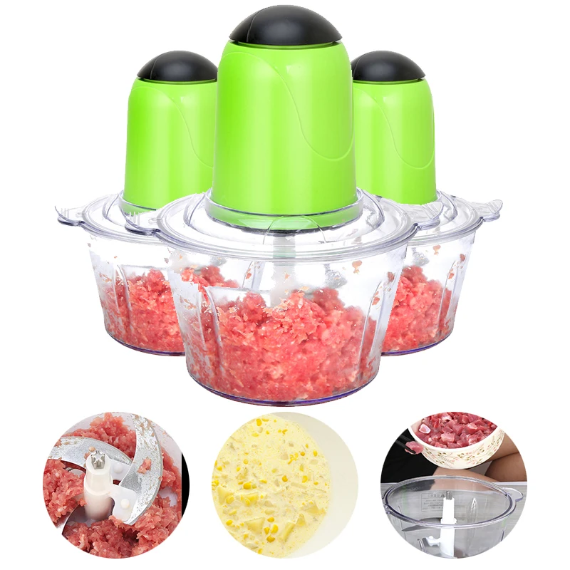 Stainless Steel Electric Meat Grinder Multifunctional Practical Kitchen Chopper 2L Push Switch Household Processor EU Plug
Stainless Steel Electric Meat Grinder Multifunctional Practical Kitchen Chopper 2L Push Switch Household Processor EU Plug
