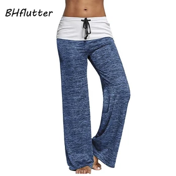 BHflutter 2018 New Fashion Women Pants Drawstring Straight Casual Wide Leg Pants Female High Waist Spring Summer Long Trousers
BHflutter 2018 New Fashion Women Pants Drawstring Straight Casual Wide Leg Pants Female High Waist Spring Summer Long Trousers