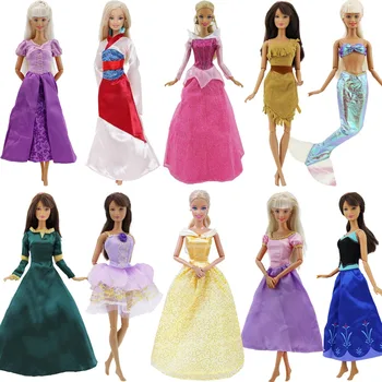 High Quality Handmade Doll Dress Gown Copy Sleeping Beauty Bella Fairy Tale Princess Skirt for Barbie Doll 12'' Accessories Toys
High Quality Handmade Doll Dress Gown Copy Sleeping Beauty Bella Fairy Tale Princess Skirt for Barbie Doll 12'' Accessories Toys