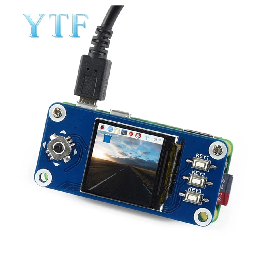 1.3 inch IPS display module screen expansion board ST7789 supports Raspberry Pi 3B+/Zero
1.3 inch IPS display module screen expansion board ST7789 supports Raspberry Pi 3B+/Zero