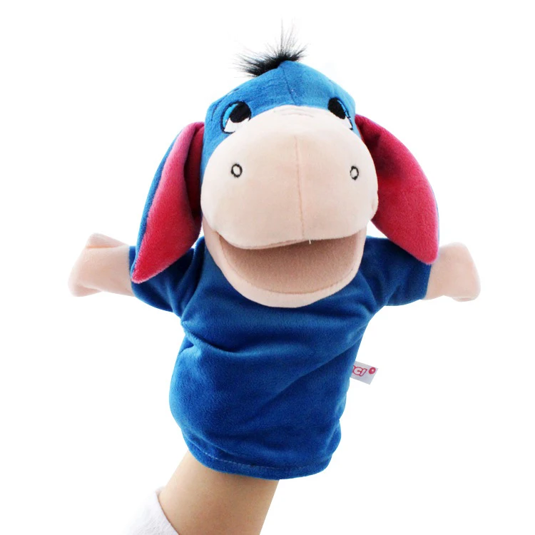 Bigmouth ручная кукла животные плюшевые игрушки для младенцев взрослых с подвижным