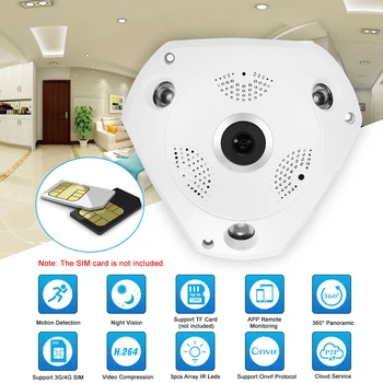 4G Wireless IR-CUT Night Vision IP Camera CCTV Camera Video Surveillance Onvif IP Cameras with SIM Card Slot TF Card Slot
4G Wireless IR-CUT Night Vision IP Camera CCTV Camera Video Surveillance Onvif IP Cameras with SIM Card Slot TF Card Slot