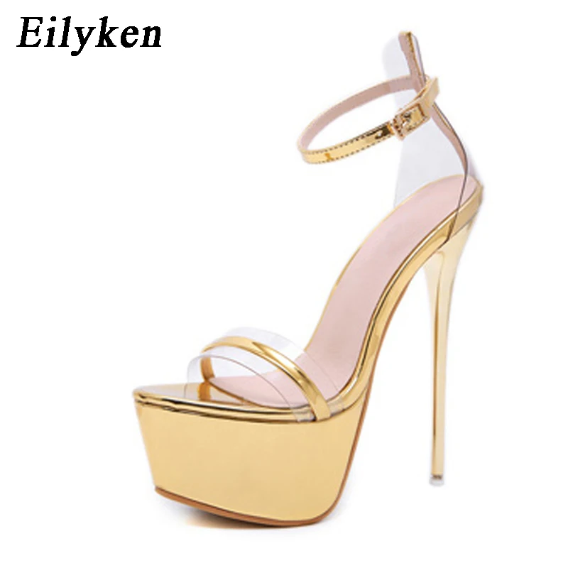 Eilyken PVC Transparent Women High Heel Summer Gladiator Sandals Platform Party Wedding Pumps Ladies Buckles Sexy Peep Toe Pumps
Eilyken PVC Transparent Women High Heel Summer Gladiator Sandals Platform Party Wedding Pumps Ladies Buckles Sexy Peep Toe Pumps