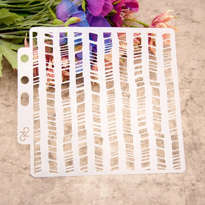 13cm 5.1" Wavy Fence Line DIY Layering Stencils Painting Scrapbook Coloring Embossing Album Decorative Card Template
13cm 5.1" Wavy Fence Line DIY Layering Stencils Painting Scrapbook Coloring Embossing Album Decorative Card Template