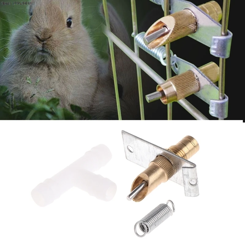 Automatic Nipple Waterer Drinker Rabbitt Guinea Pig Ferret Rat Mouse Water Feeder Watering System
Automatic Nipple Waterer Drinker Rabbitt Guinea Pig Ferret Rat Mouse Water Feeder Watering System