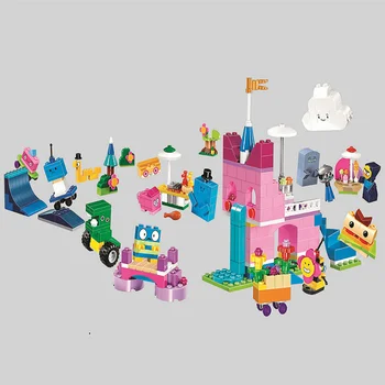 Big Movie 2 Cartoon Unikitty Cat Unikingdom Creative Castle Box figures Building Block Kits Bricks Toys Compatible Friends 41455
Big Movie 2 Cartoon Unikitty Cat Unikingdom Creative Castle Box figures Building Block Kits Bricks Toys Compatible Friends 41455