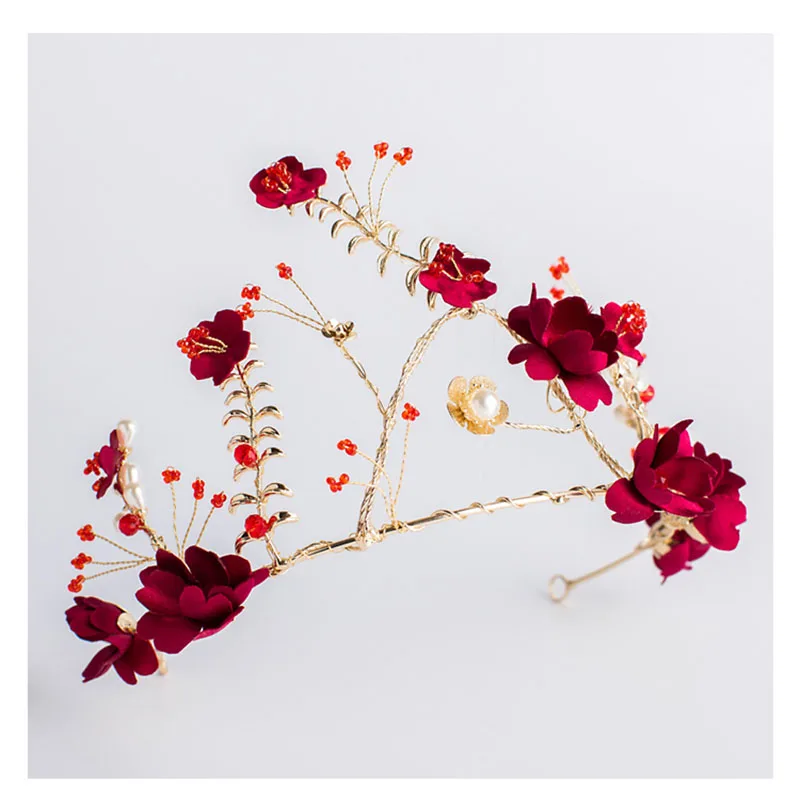 Gold Color Wedding Crown Queen Bridal Tiaras Leaf Bride Pearl Princess Engagement Headband Wedding Hair Accessories hair Jewelry
Gold Color Wedding Crown Queen Bridal Tiaras Leaf Bride Pearl Princess Engagement Headband Wedding Hair Accessories hair Jewelry