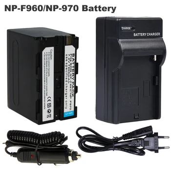 7200mAh bateria Li-ion Battery For Sony NP-F960 NP-F970 Camera Rechargeable Digital Battery NP F960 F970 + Car Charger +EU Cable
7200mAh bateria Li-ion Battery For Sony NP-F960 NP-F970 Camera Rechargeable Digital Battery NP F960 F970 + Car Charger +EU Cable