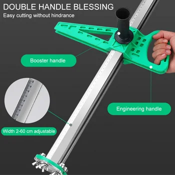 Double Blade And 4 Bearings 20-600mm Cutting Manual Portable Gypsum Board Cutter Hand Push Drywall Cutting Artifact Hand Tool
Double Blade And 4 Bearings 20-600mm Cutting Manual Portable Gypsum Board Cutter Hand Push Drywall Cutting Artifact Hand Tool