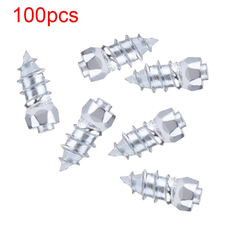100pcs 6mmx15mm Screw Tire Stud Anti-Slip Wheel Tire Snow Chain Anti Skid Ice Stud Car Off-Road Tire Tyre Screw Spikes
100pcs 6mmx15mm Screw Tire Stud Anti-Slip Wheel Tire Snow Chain Anti Skid Ice Stud Car Off-Road Tire Tyre Screw Spikes