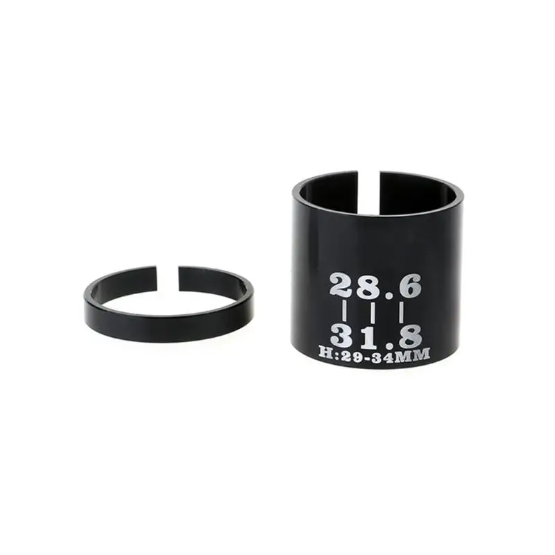 Bicycle Stem Conversion Sleeve Adapter 31.8mm to 28.6mm Reducer Front Fork MTB Fixed Gear Mountain Bike Shim Variable Ring
Bicycle Stem Conversion Sleeve Adapter 31.8mm to 28.6mm Reducer Front Fork MTB Fixed Gear Mountain Bike Shim Variable Ring
