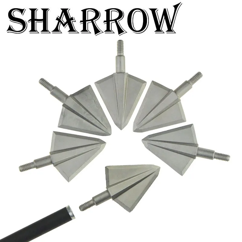6pcs 136Gr Archery Blade Arrowhead 17-4PH Solid And Integrated Shooting Arrow Accessory
6pcs 136Gr Archery Blade Arrowhead 17-4PH Solid And Integrated Shooting Arrow Accessory