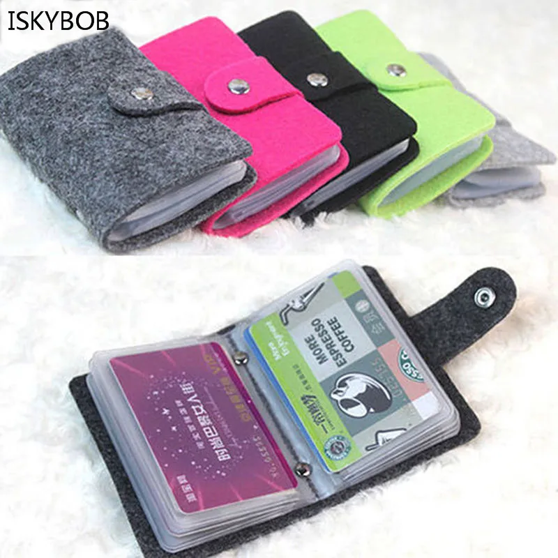 Felt Women Storage Bags Pouch ID Credit Card Wallet Holder Popular Card Pocket Purse Cases Drop Shipping
Felt Women Storage Bags Pouch ID Credit Card Wallet Holder Popular Card Pocket Purse Cases Drop Shipping