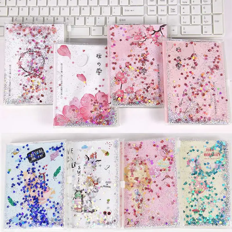 1pcs Girl Heart Unicorn Handbook Mini Oil Sand Sequined Notebook Lovely Notepads Creative Stationery Gift School Supplies
1pcs Girl Heart Unicorn Handbook Mini Oil Sand Sequined Notebook Lovely Notepads Creative Stationery Gift School Supplies