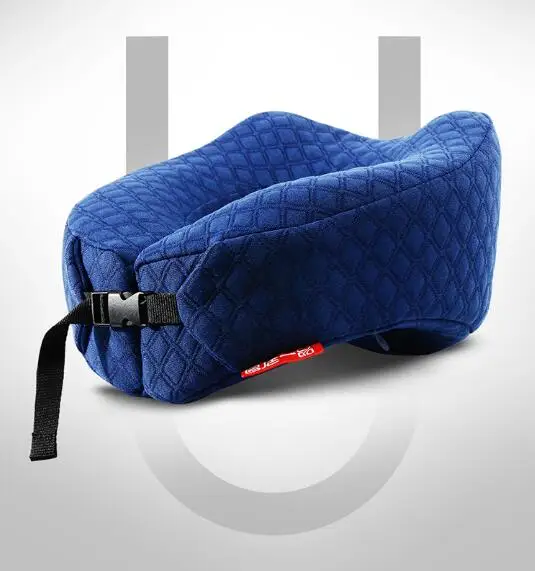U Shaped soft Travel Pillow Memory Foam Neck Pillows for airplane Portable car travel accessories deep blue Drop Shipping
U Shaped soft Travel Pillow Memory Foam Neck Pillows for airplane Portable car travel accessories deep blue Drop Shipping