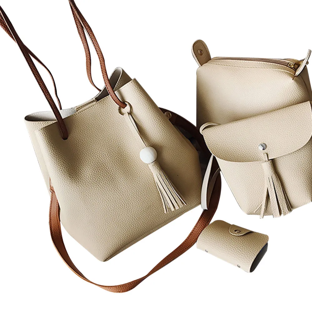 2019 new Shoulder Bag Women Four Set Fashion Handbag Shoulder Bags Four Pieces Tote Bag Crossbody Wallet #YL5 
2019 new Shoulder Bag Women Four Set Fashion Handbag Shoulder Bags Four Pieces Tote Bag Crossbody Wallet #YL5