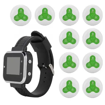 Pager Wireless Mobile Wristwatch Receiver+10*Green White Pager Transmitter(Model
Pager Wireless Mobile Wristwatch Receiver+10*Green White Pager Transmitter(Model
