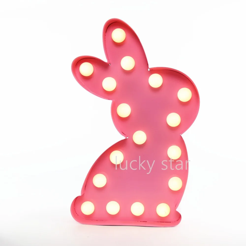 12inch pink metal rabbit light LED Marquee Sign LIGHT UP night light child's room Deration
12inch pink metal rabbit light LED Marquee Sign LIGHT UP night light child's room Deration