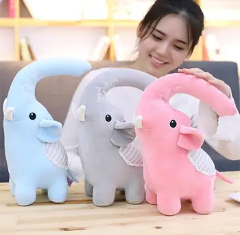 1pc 40cm 50cm cartoon long nose elephant very soft plush doll waist pillow cushion stuffed toy children home decoration gift
1pc 40cm 50cm cartoon long nose elephant very soft plush doll waist pillow cushion stuffed toy children home decoration gift
